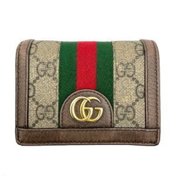 Gucci Ophidia Leather Wallet - Picture 1 of 7